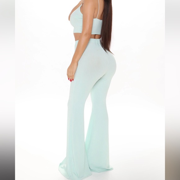 Mint Two Piece Body-con Set - Picture 2 of 3